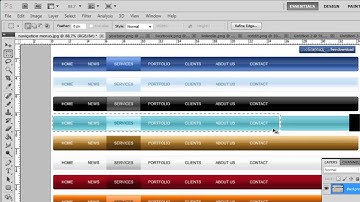 How to Create Web Page Layouts in Photoshop CS5