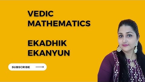Vedic Mathematics | Ekadhik & Ekanyun | Class 5th | RBSE