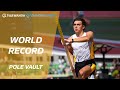 Mondo duplantis breaks pole vault world record at eugene final  wanda diamond league 2023