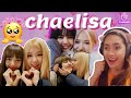 CHAELISA MOMENTS VIDEO REACTION (HAPPY HEART!) #BLACKPINK #LISA #ROSE