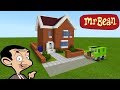 Minecraft Tutorial: How To Make Mr Beans House "Mr. Bean (animated TV series)"