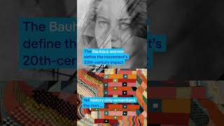 The forgotten female pioneers of the Bauhaus #dwhistoryandculture #bauhaus #design