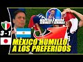 PRENSA ARGENTINA ELOGIA A MEXICO POR DERROTAR A UNO DE LOS FAVORITOS !! MEXICO VS JAPON