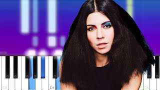 MARINA AND THE DIAMONDS - Happy (Piano Tutorial)