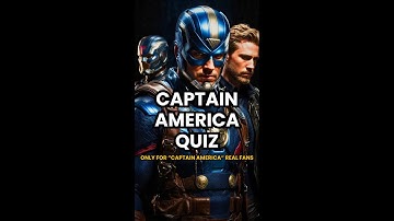 Captain America Quiz | Quiz Part 2 | For Captain America Real Fans | Marvel Trivia | Easy Riddles