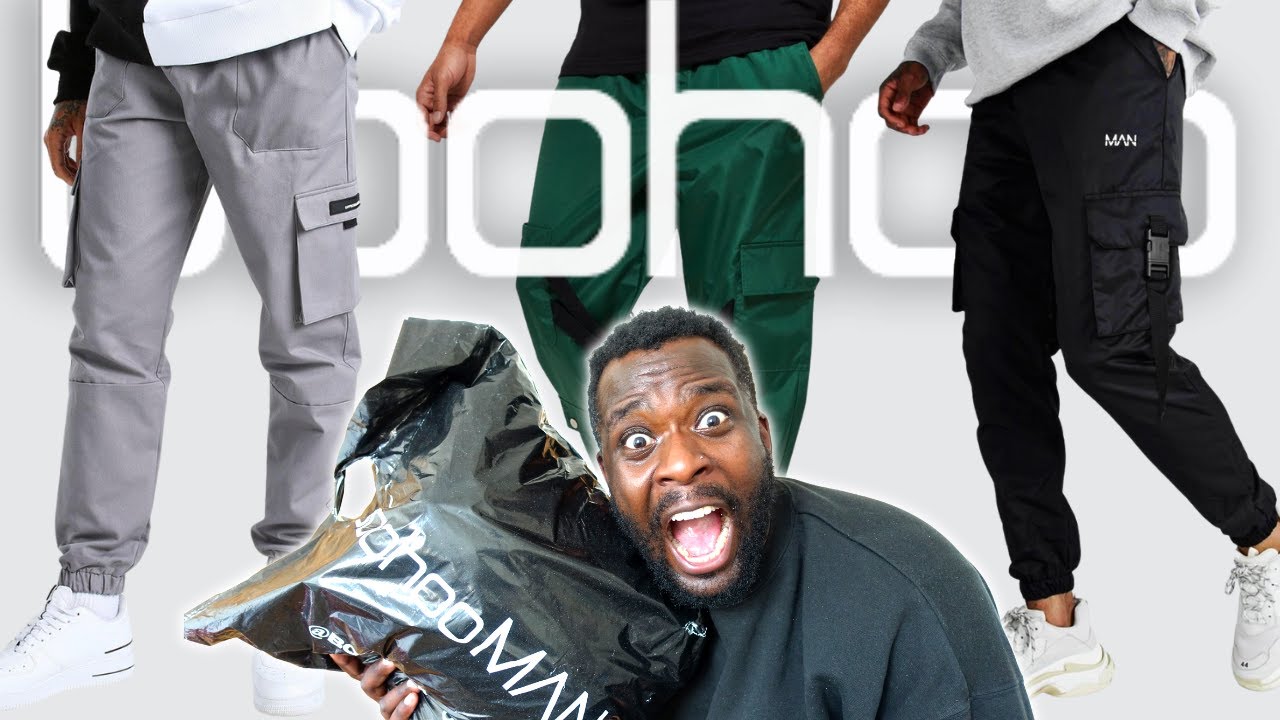 Ruthless Review Of Boohooman Cargo Trousers | Boohooman Haul - Youtube