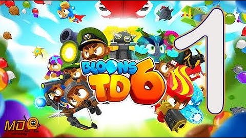 Bloons Tower Defense 6 - Gameplay IOS & Android Walkthrough Part 1