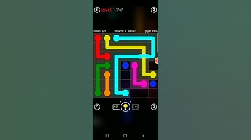 How to solve flow free bridge (challenge pack 7x7 level 1)