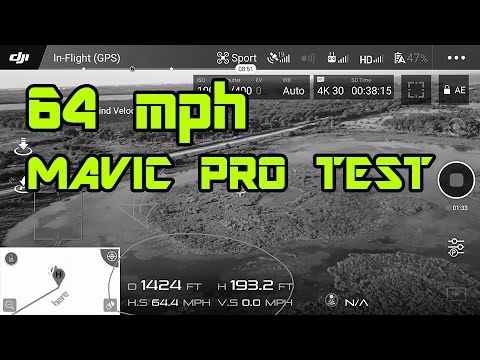 mavic 2 pro speed