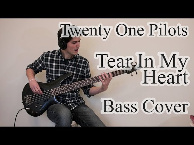 Twenty One Pilots - Tear in my Heart (Bass cover with tab)