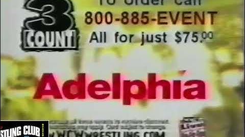 Commercial - WCW - 3 Unbelievable Events with 3 Count (1998)