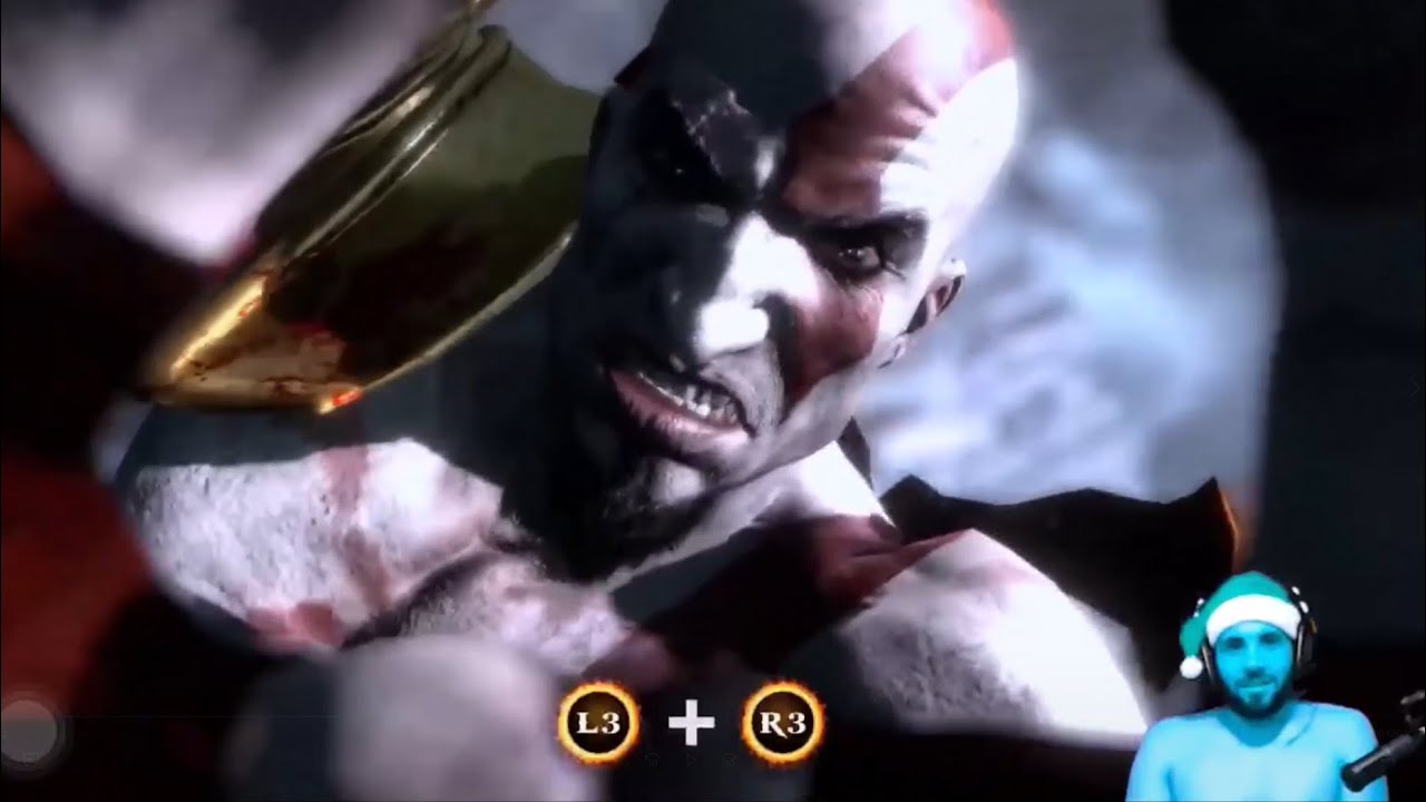 Smzinho "Esse jogo é uma obra prima de violência" - God of War III