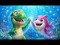 El T-Rex Cuenta Burbujas: ¡Aventura con los Amigos del Océano! 🦖🫧 Canciones Infantiles y Rimas para