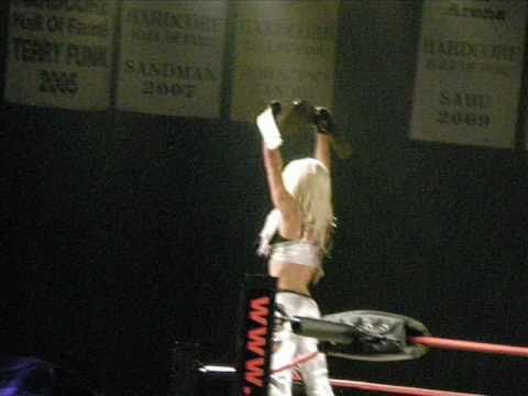 ANGELINA LOVE VS TARA IN THE ORIGINAL ECW ARENA!!!...