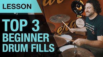 Top 3 Beginner Drum Fills | Drum Lesson | #MyFirstInstrument |Thomann