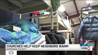 Warming shelters expand as freezing temperatures settle across the Midlands