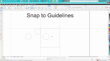 Corel Draw Tips & Tricks Snap to Guidelines