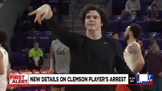 Arrest warrants reveal details on Clemson player's arrest