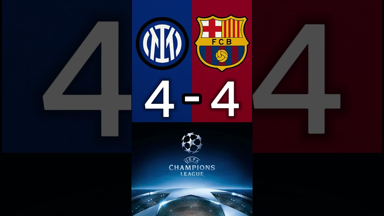 Inter Milan vs Barcelona : Score Predictor | Hit Pause or Screenshoot | Semi-final UCL 2024-2025
