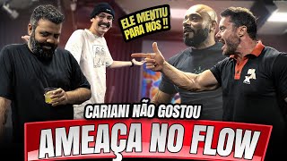 IGOR PASSA VERGONHA AO VIVO NO FLOW E CARIANI AMEAÇA ELE 