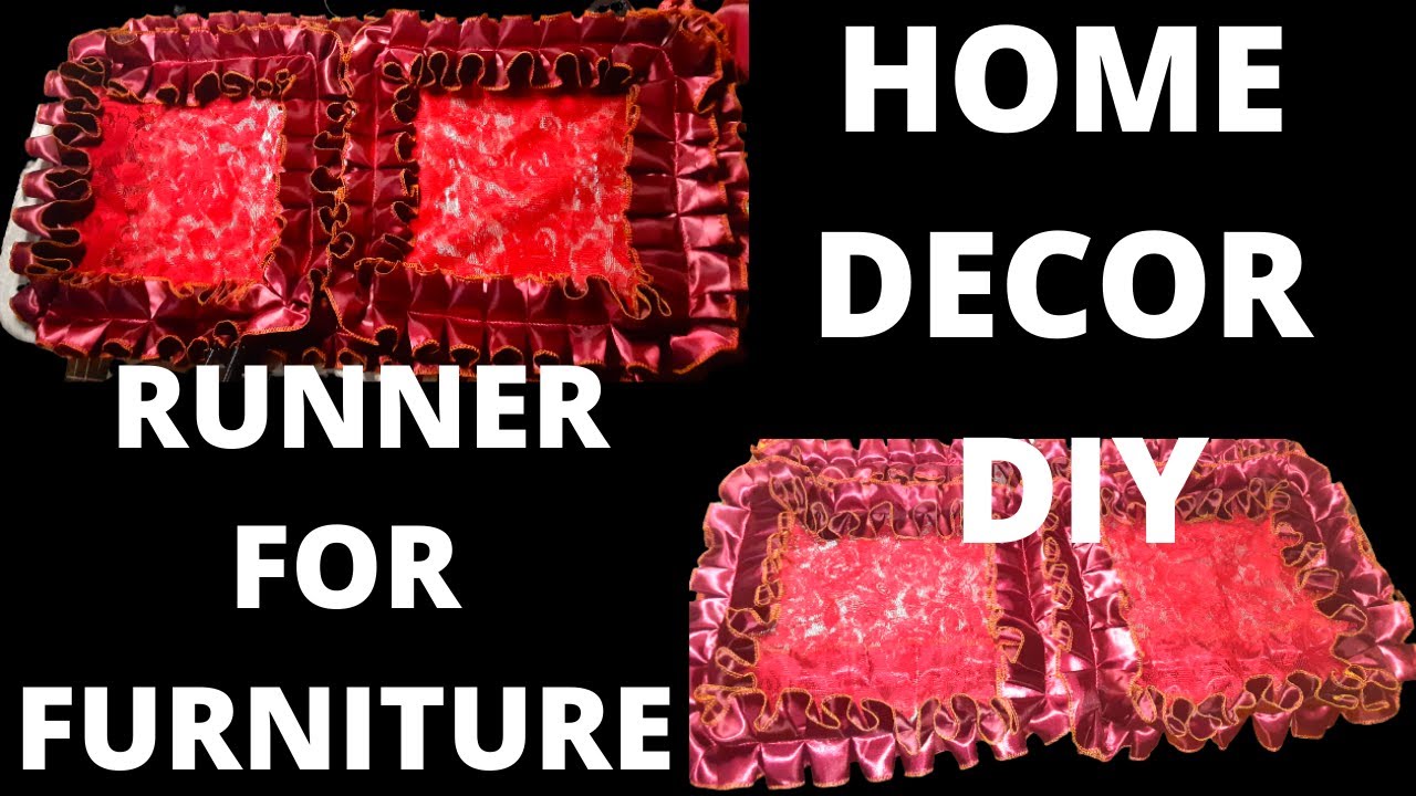 How to Make a Runner for Dresser Decor Home Decor DIY YouTube