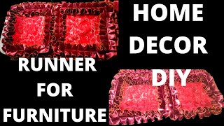 How To Make A Runner For Dresser Decor Home Decor Diy