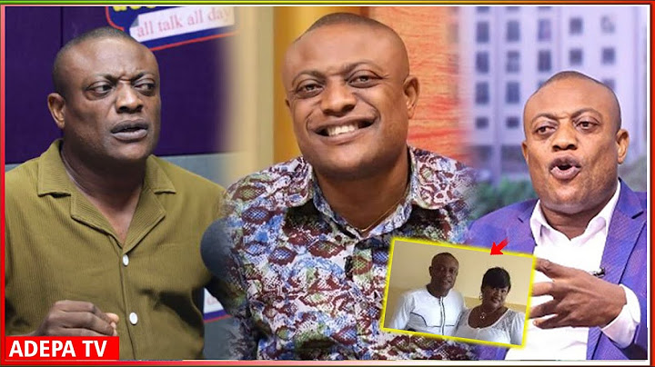 If you date me you cant leave me - Lawyer Maurice Ampaw Explains How He Cheated On His Late Wife
