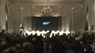 Sam Mendes Skyfall 007 Press Conference Intro