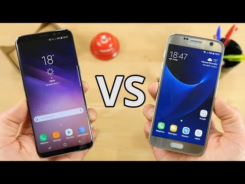 Samsung Galaxy S8 vs S7 : le duel