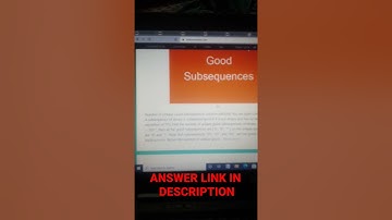 [Solution] Number of Unique Good Subsequences solution leetcode