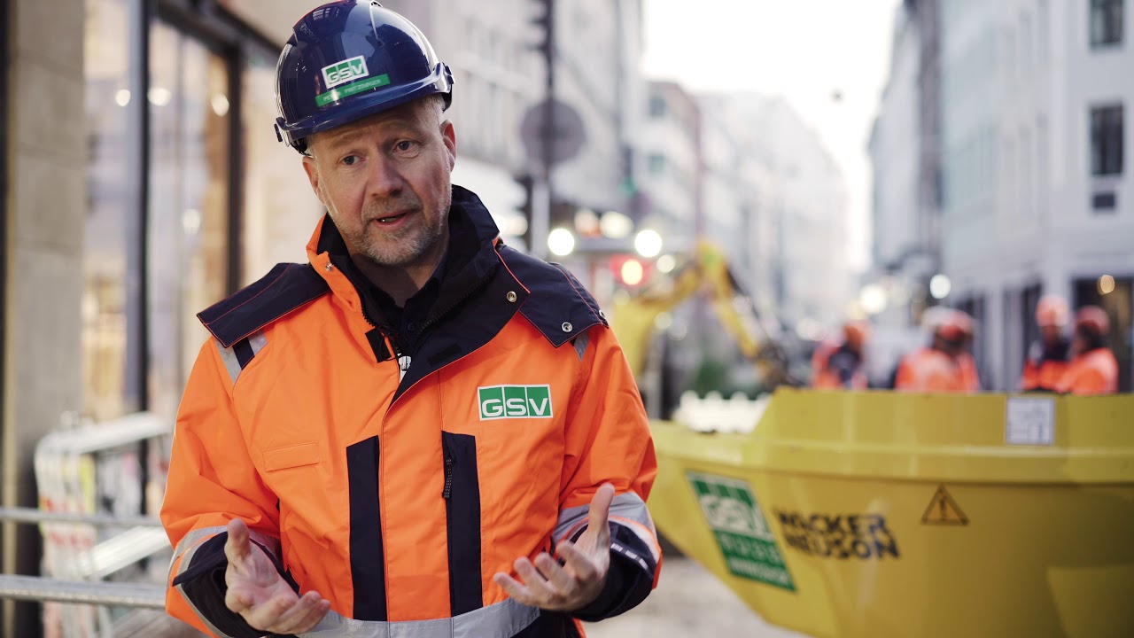 Completely emission-free construction site in Copenhagen