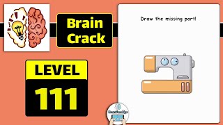 Brain Crack Level 111 Draw the missing part Walkthrough