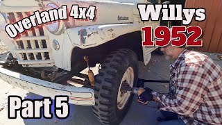 1952 Willys Overland 4x4 Truck  Part 5, The Mechanical Inspection Continues