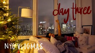 NYC VLOGMAS DAY 3: A Christmas Carol \& A Crazy Day