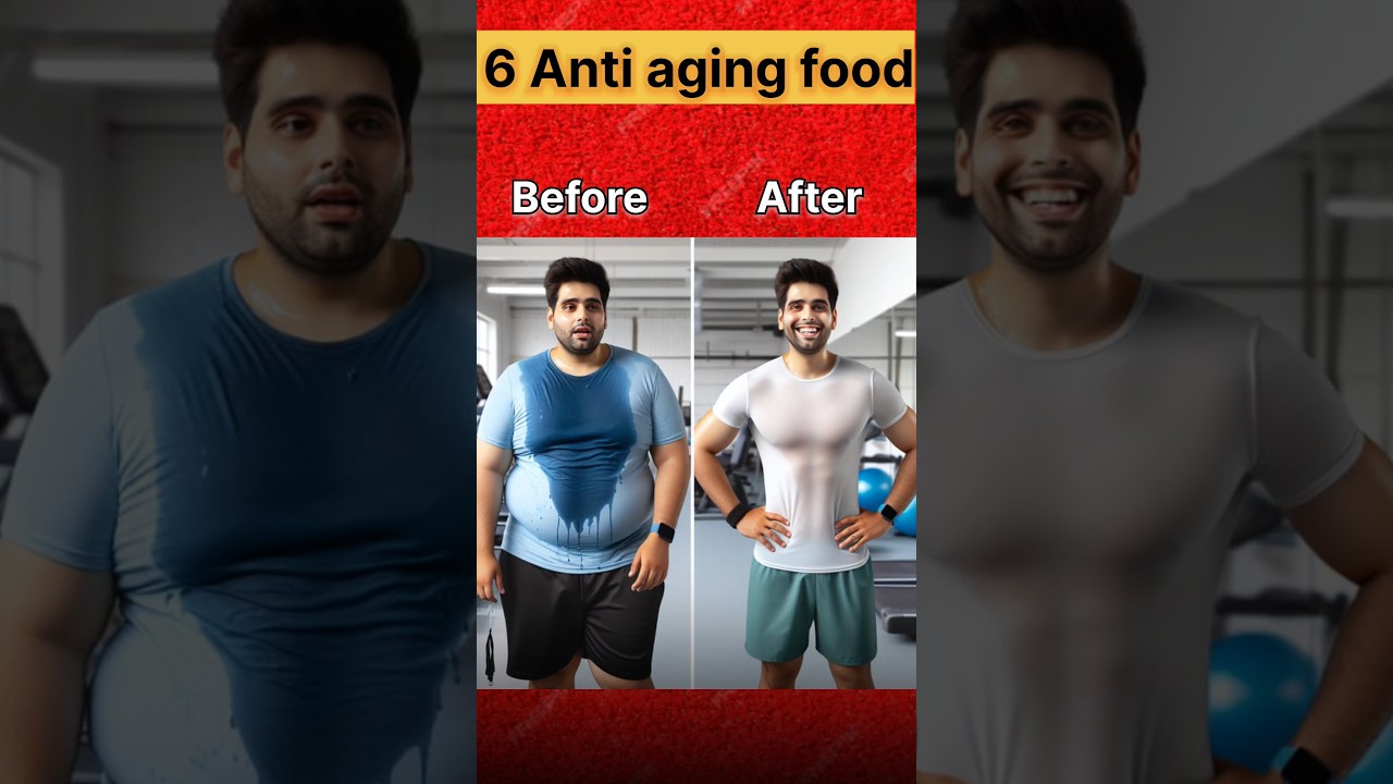 Top 6 Anti Aging Foods😋🥗 | Healthy Foods for anti aging |  healthy foods 