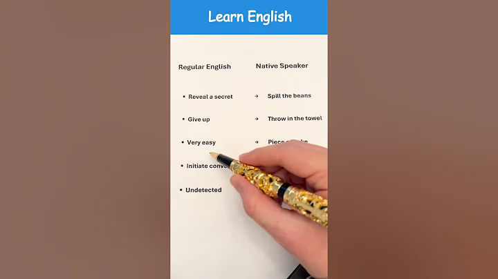 Native English Vocabulary #americanenglish #esl #englishteacher