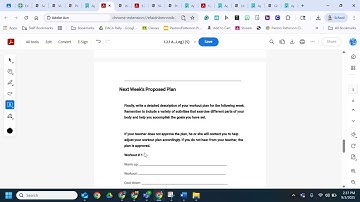 Edmentum Fitness Log