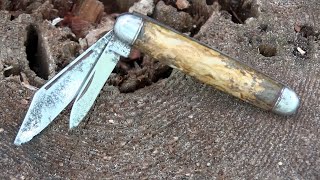 Rusty Old Pocket Knife Restoration