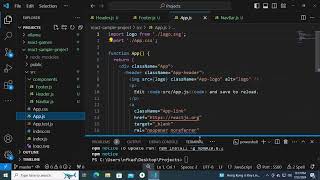 React Sample Project - Part 1 (Project Setup)
