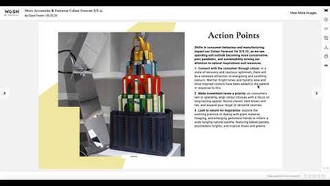 Color Forecasting on WGSN