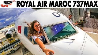 Royal Air Maroc 737MAX & 737NG Cockpit to Dakhla & Paris