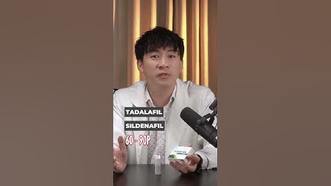 Thuốc MỚI cho các anh bị rối loạn cương dương | Ths.Bs Trần Quốc Phong