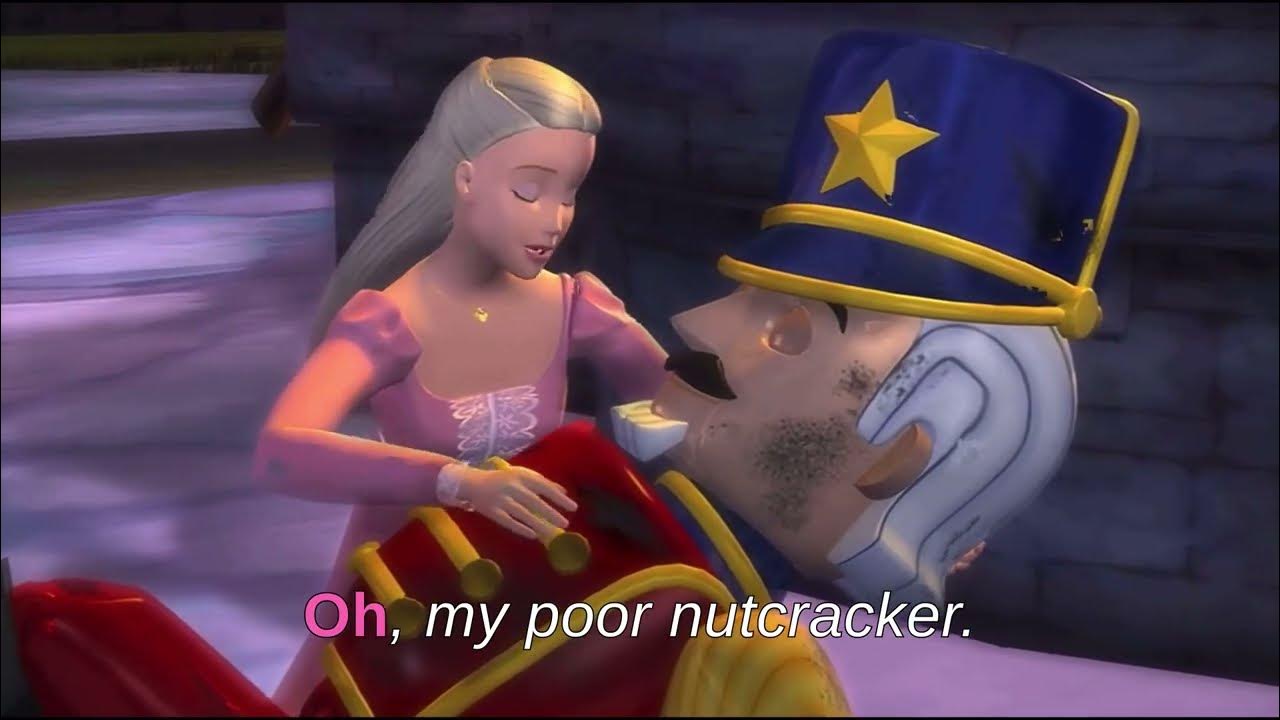 Barbie and the nutcracker transformation scene YouTube