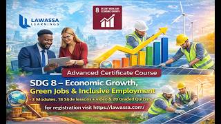 Sustainable Development Goal: 8 Decent Work and Economic Growth