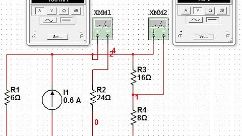 Divisor de corriente (Ejemplo resuelto y explicado)