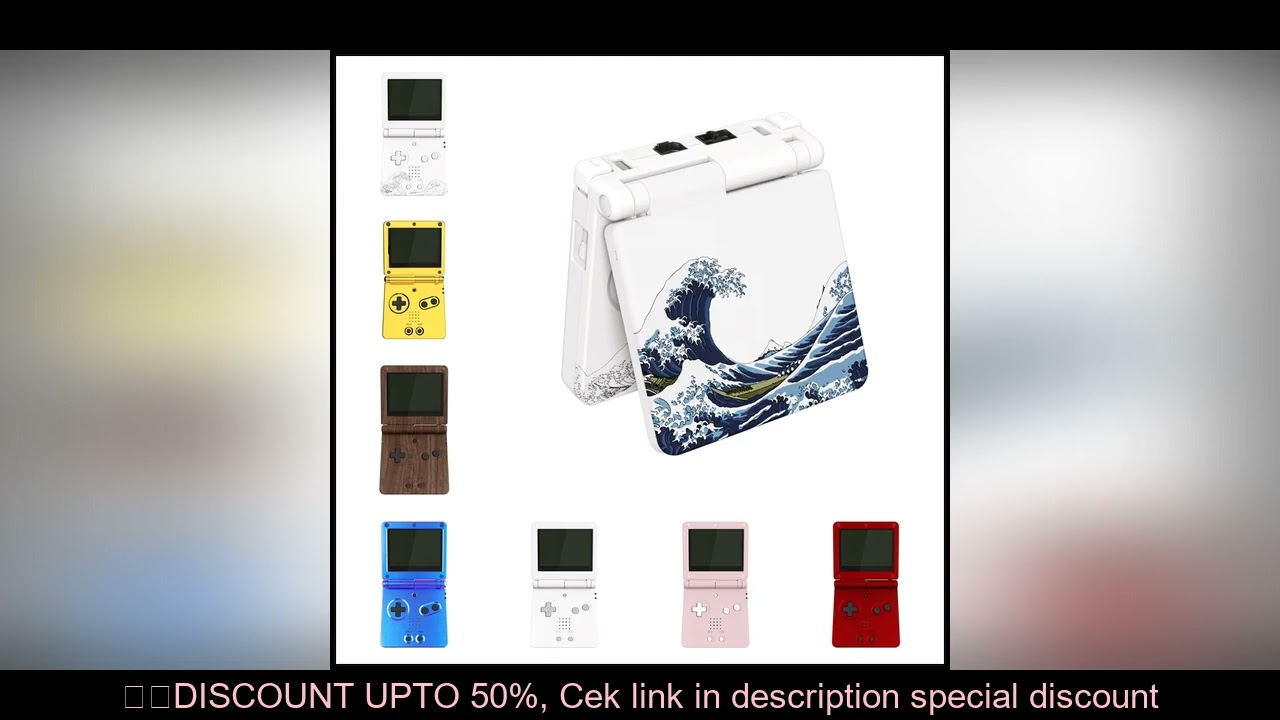 eXtremeRate IPS Ready Upgraded Custom Replacement Housing Shell for Gameboy Advance SP GBA SP for IP