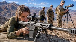 What Is She Doing With That Barrett .50—SEAL Commander Froze At Her 3,247m Kill Shot.