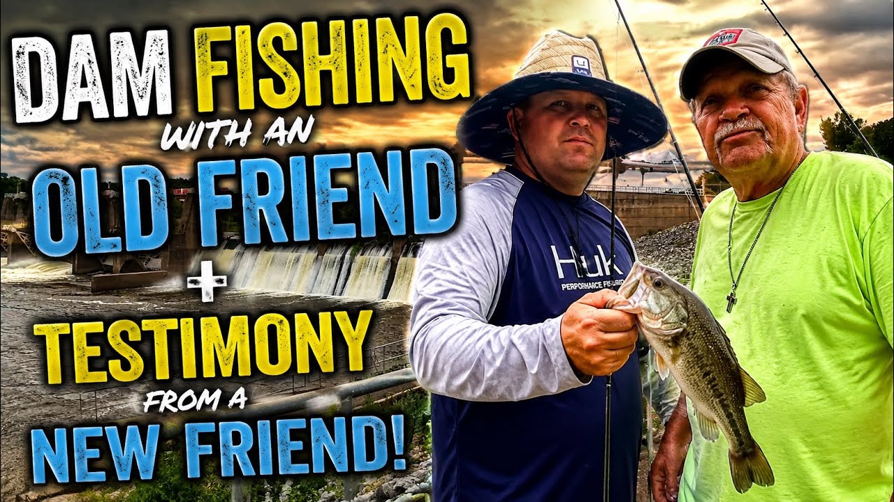 Gainesville Dam Fishing with an Old Friend + Great Testimony from a New Friend! #godisgood #fishing