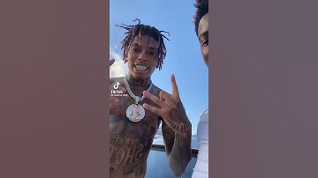 Hotboii x Nle Choppa hang out on a boat