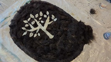 The secret and fantastic art of primitive rug making by wet felting